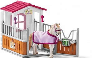 Игровой набор Стойло с Лузитанской кобылой (Schleich, 42368k)